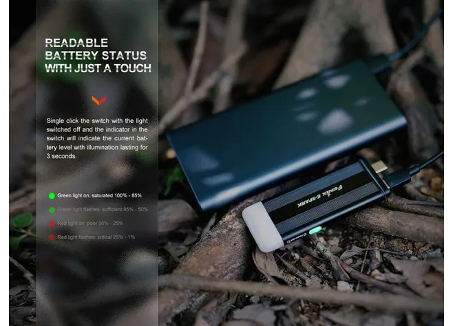 Ліхтар ручний Fenix E-SPARK Фото 2